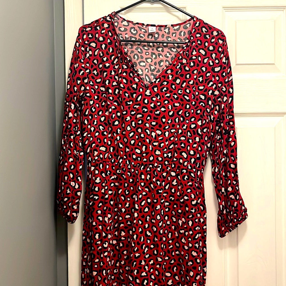 Old Navy Cheetah print dress
